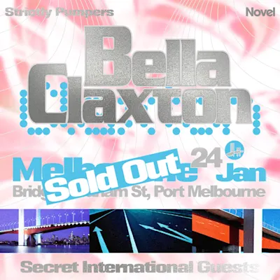 SOLD OUT - Novel Presents Bella Claxton