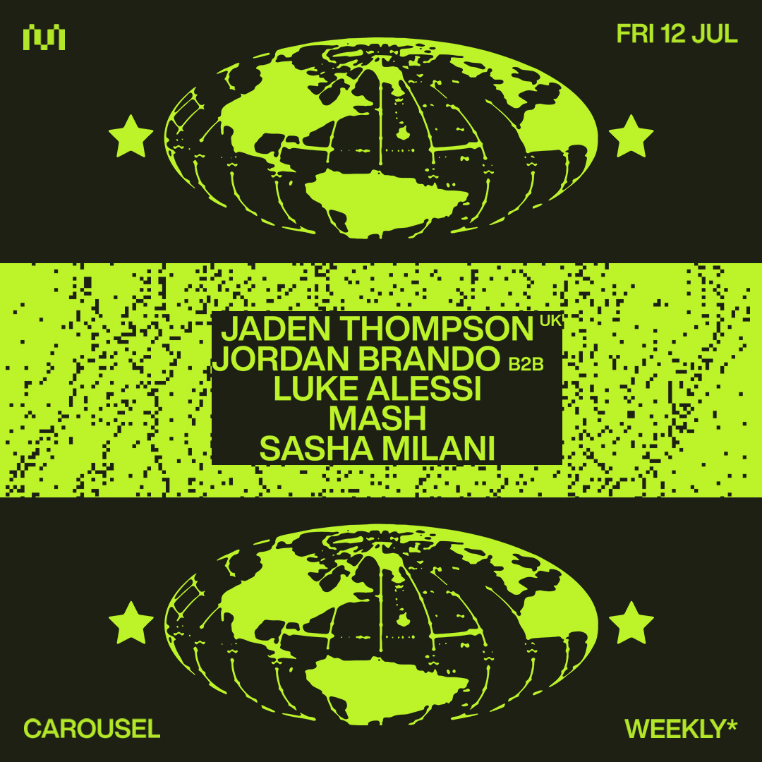 MUTE - Launch Party with Jaden Thompson (UK), Jordan Brando & Luke Alessi