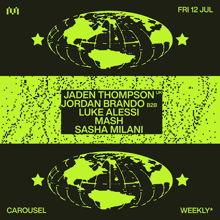 MUTE - Launch Party with Jaden Thompson (UK), Jordan Brando & Luke Alessi
