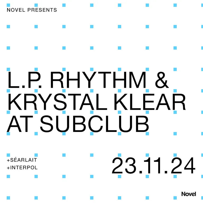 Novel presents L.P. Rhythm & Krystal Klear