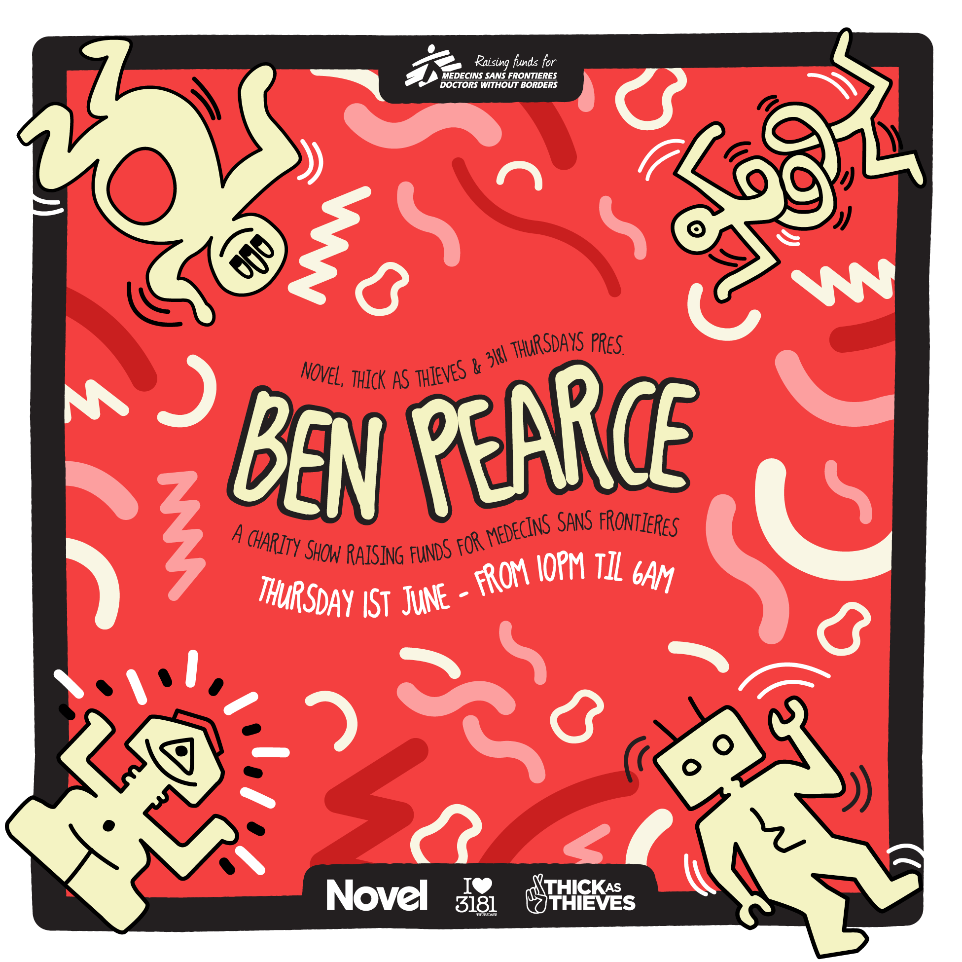 Doctors Without Borders Fundraiser with Ben Pearce