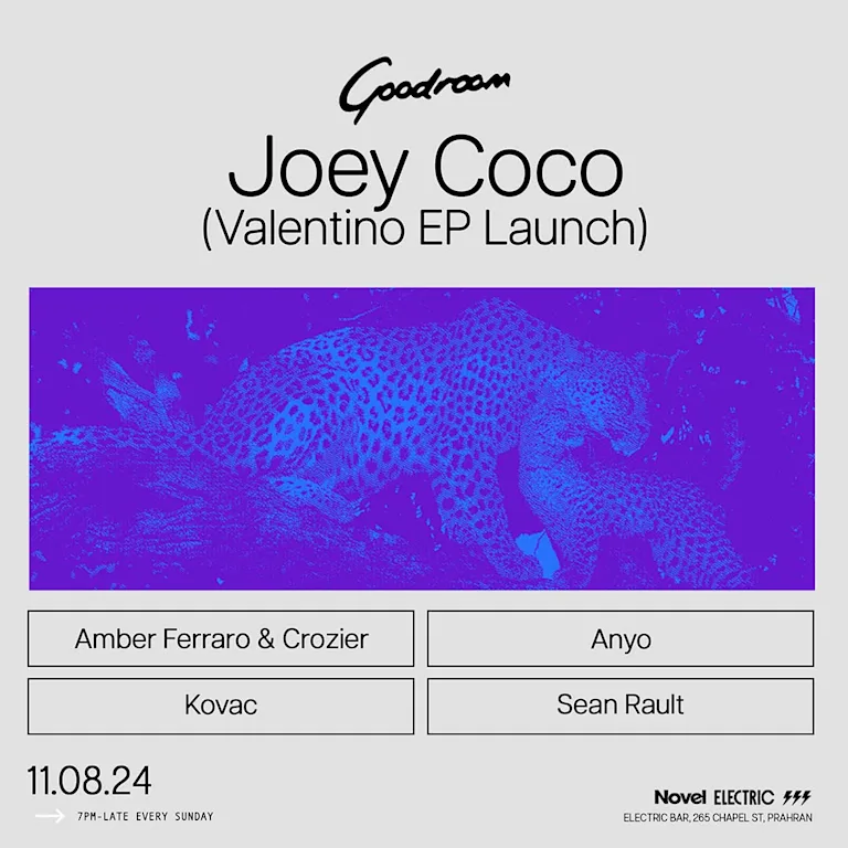 Goodroom - Joey Coco EP Launch