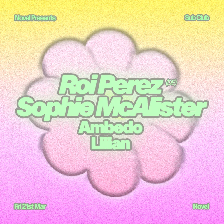 Novel presents Roi Perez & Sophie McAlister