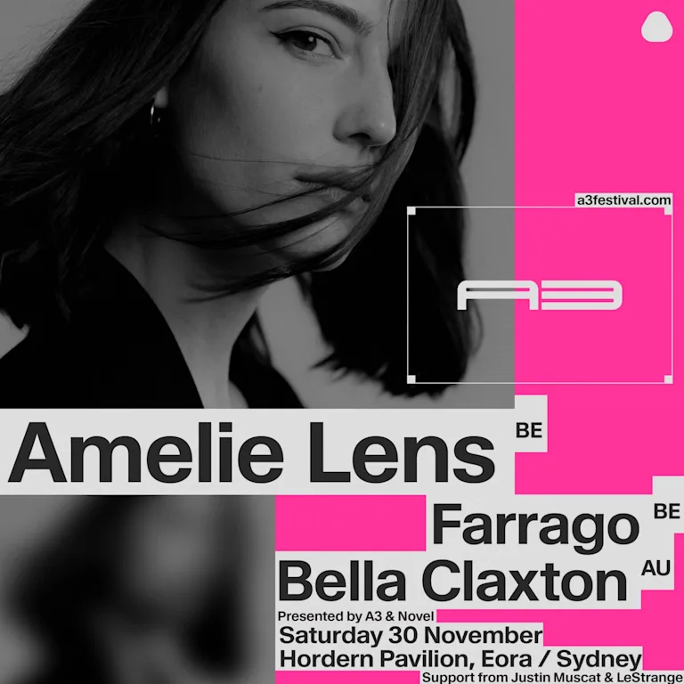 Amelie Lens presented by A3 & Novel (Sydney)