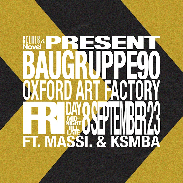 SCENES. & Novel present BAUGRUPPE90