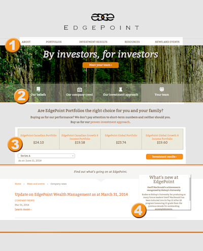 EdgePoint's website has a new look