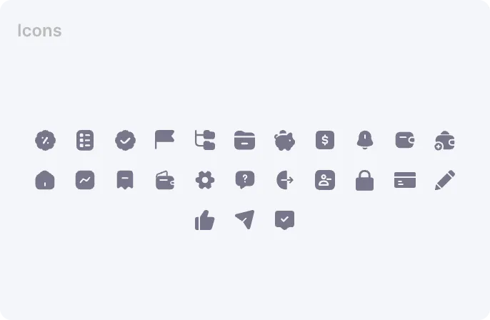 Tango app icons set
