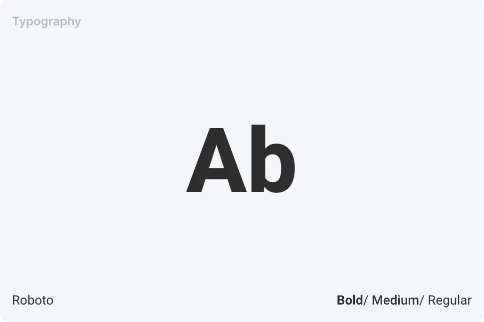 MyPet app typography