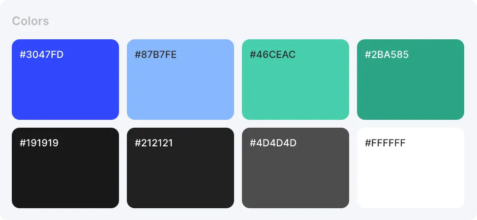 2NHealth color palette