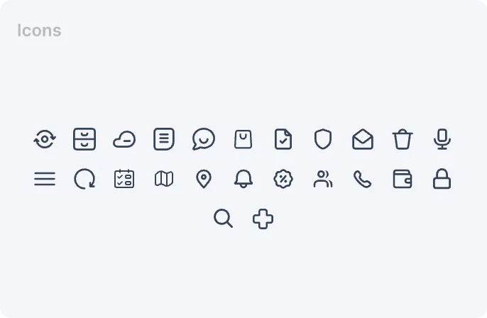 VetPet app icons set