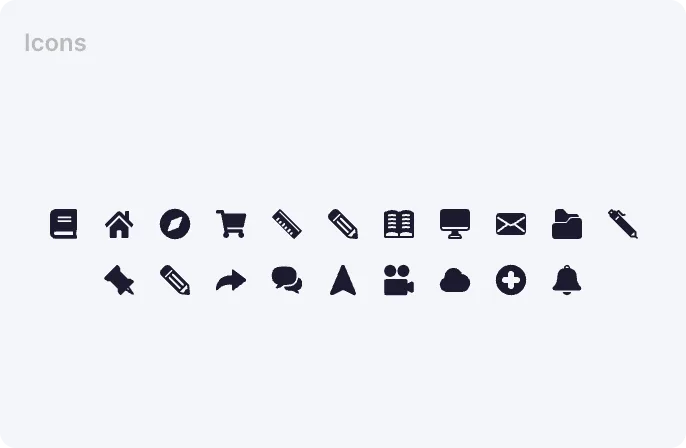 Starbooks app icons set