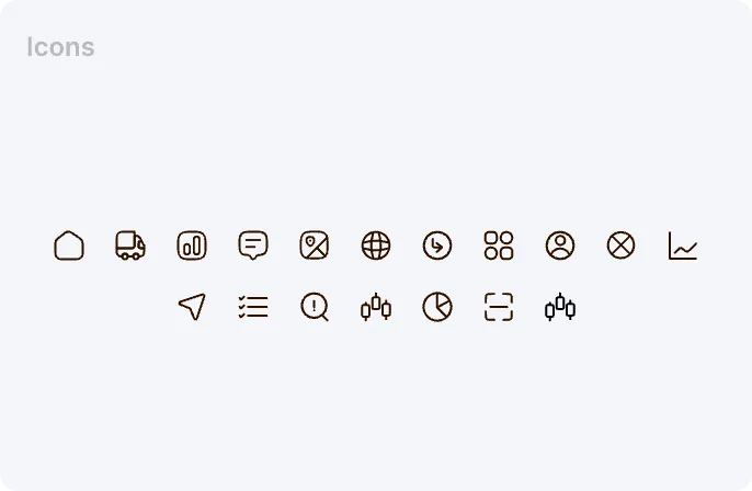 ChatBot icons set