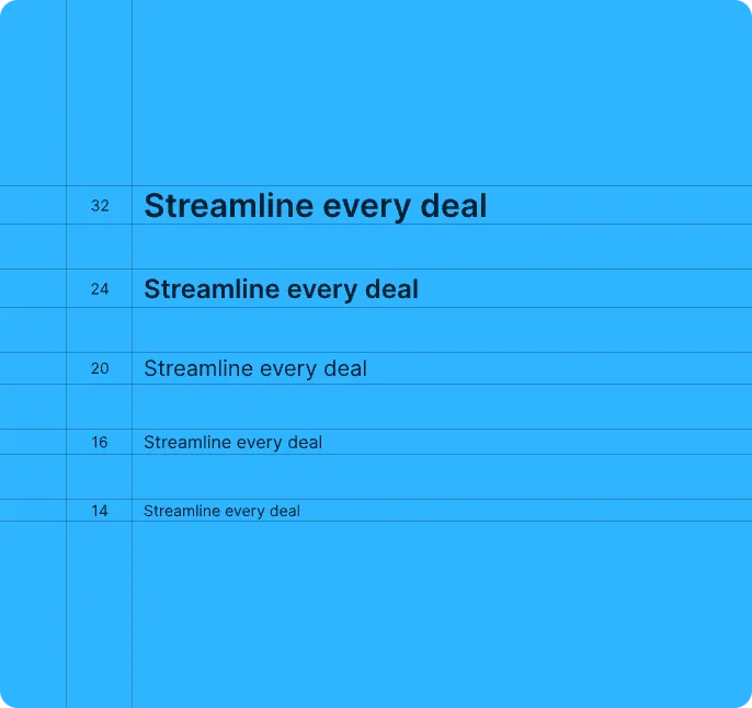 An example of using the Realtix typography