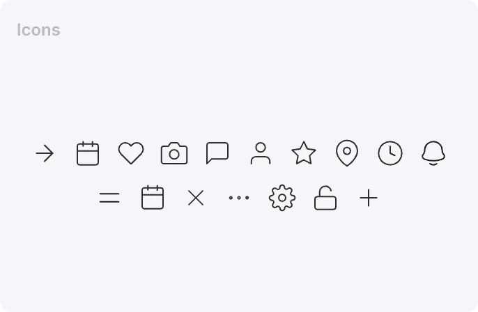 Lafla icons set
