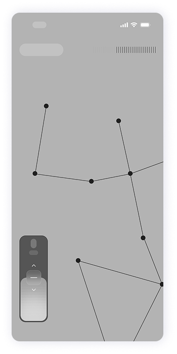 Wireframe of Fitty visual progress map