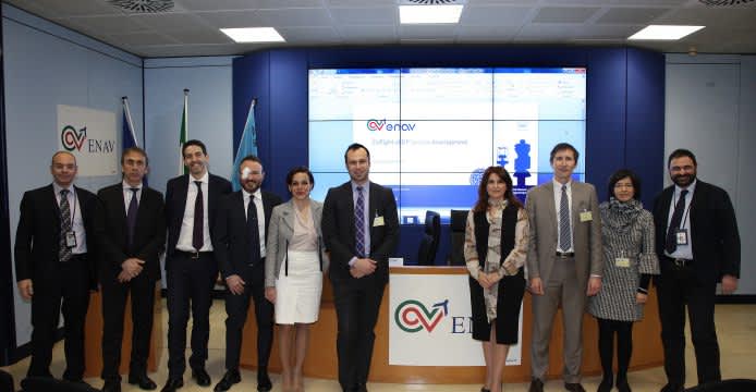 Visit to ENAV's ATM modernisation projects shows SESAR deployment in Italy