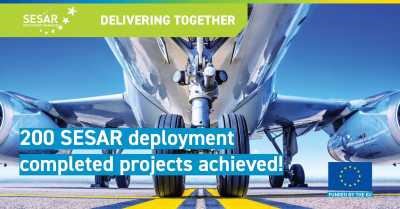 SESAR deployment has reached its 200th completed project