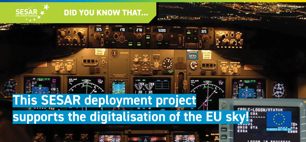 Did You Know That… This SESAR deployment modernisation project supports the digitalisation of the European sky? #DYKT