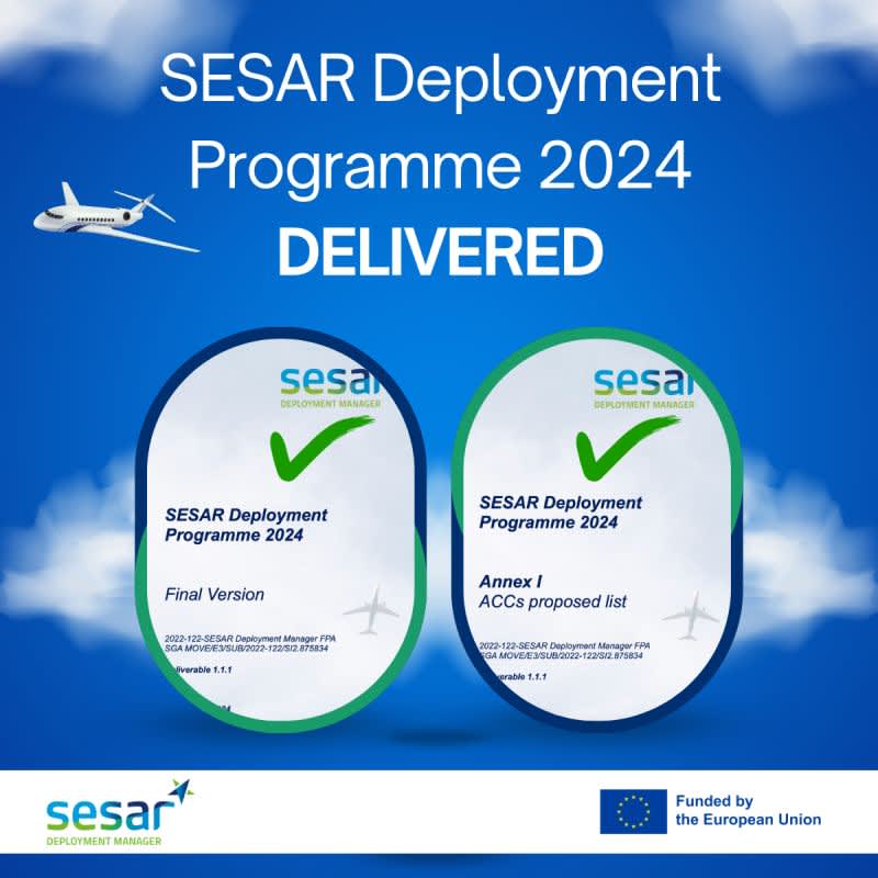 SESAR Deployment Programme 2024 delivered to European Commission