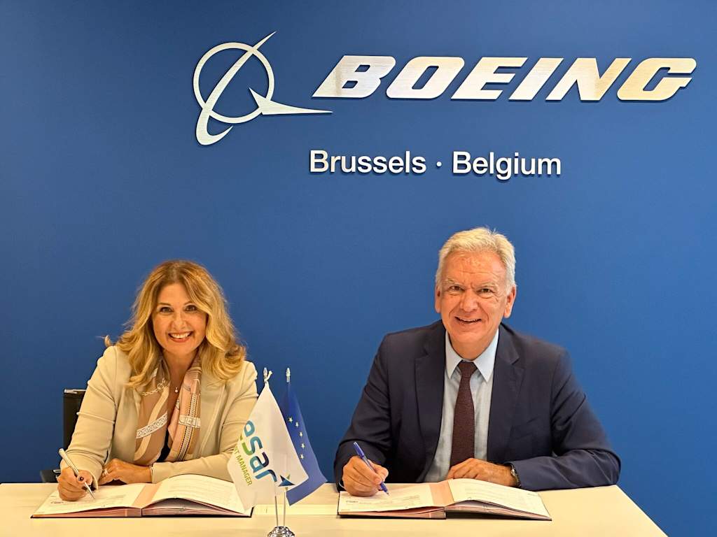 Signature Memorandum of Understanding (MoU) with Boeing