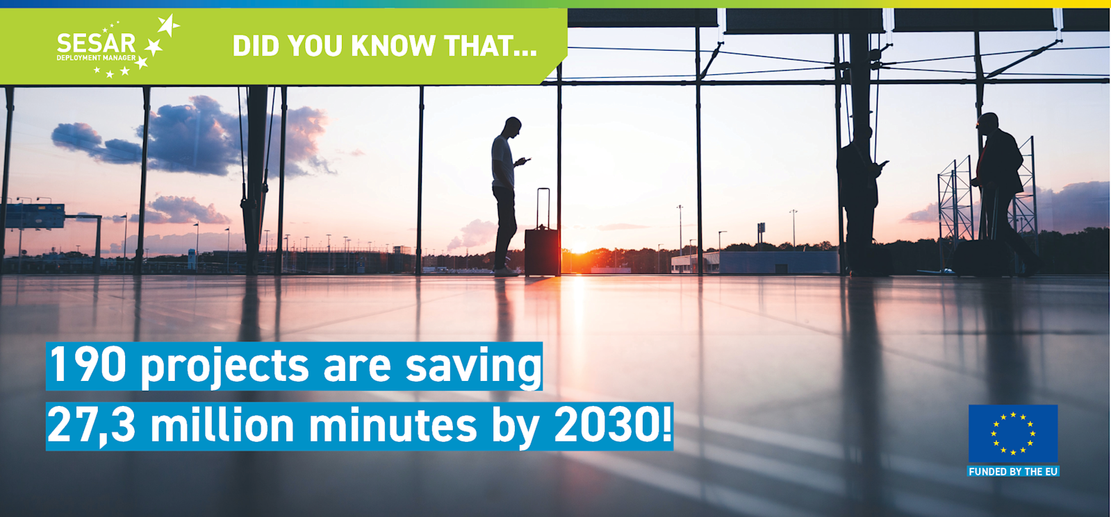 Sesar 3000 News | Did You Know That… 190 completed SESAR deployment projects are ...