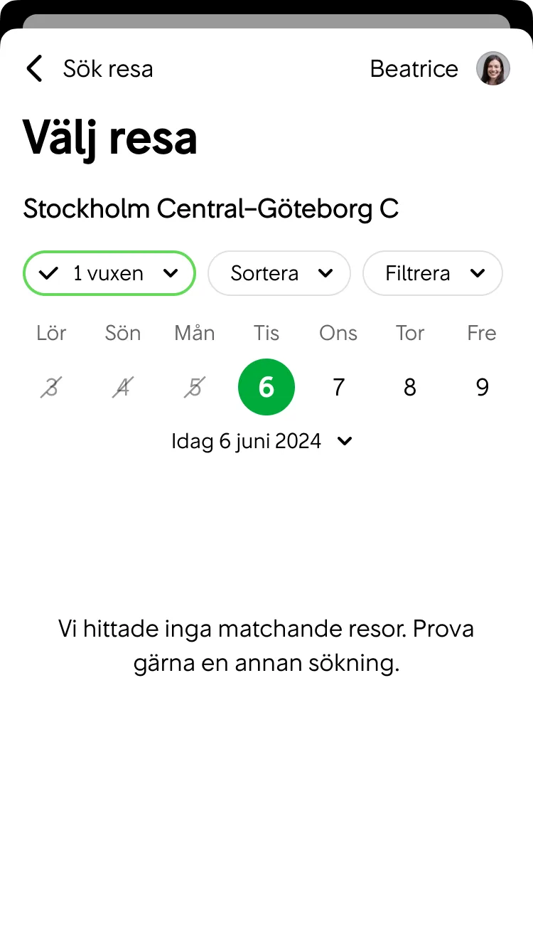 Ibland är en sökning för snäv.