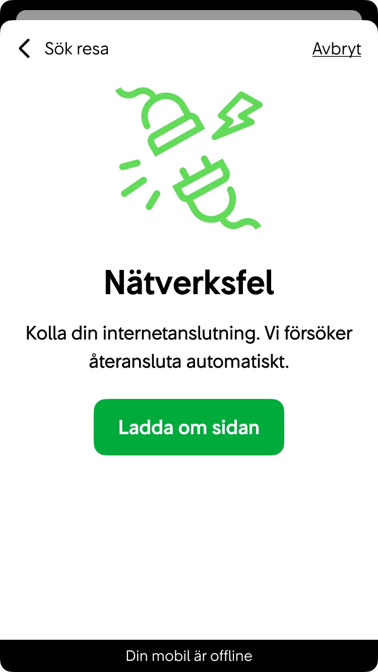 Exempel på modal sida.