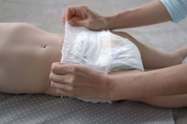 Primary-Tips for changing a crawling babys nappy