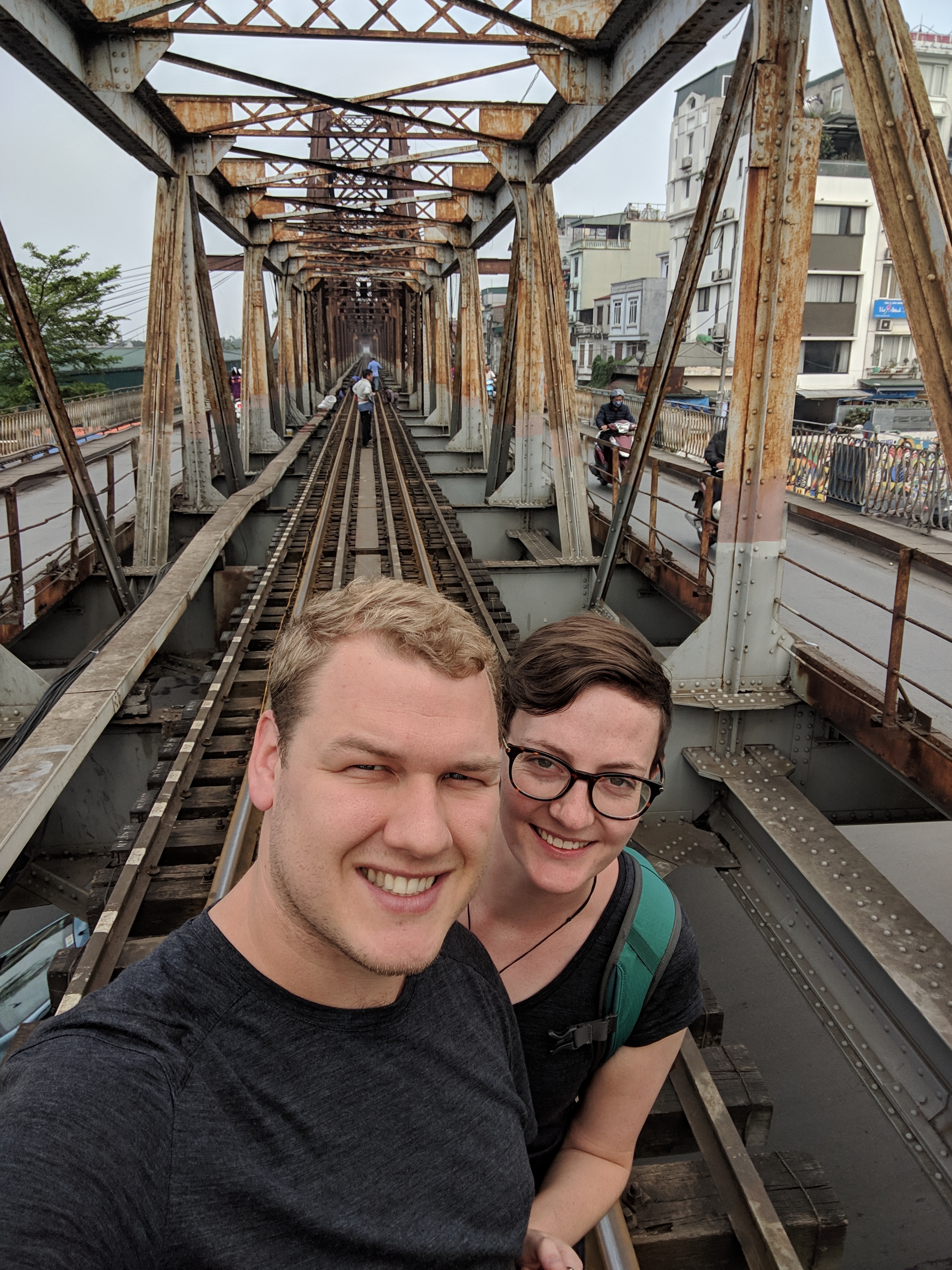 Long Bien railway bridge Hanoi