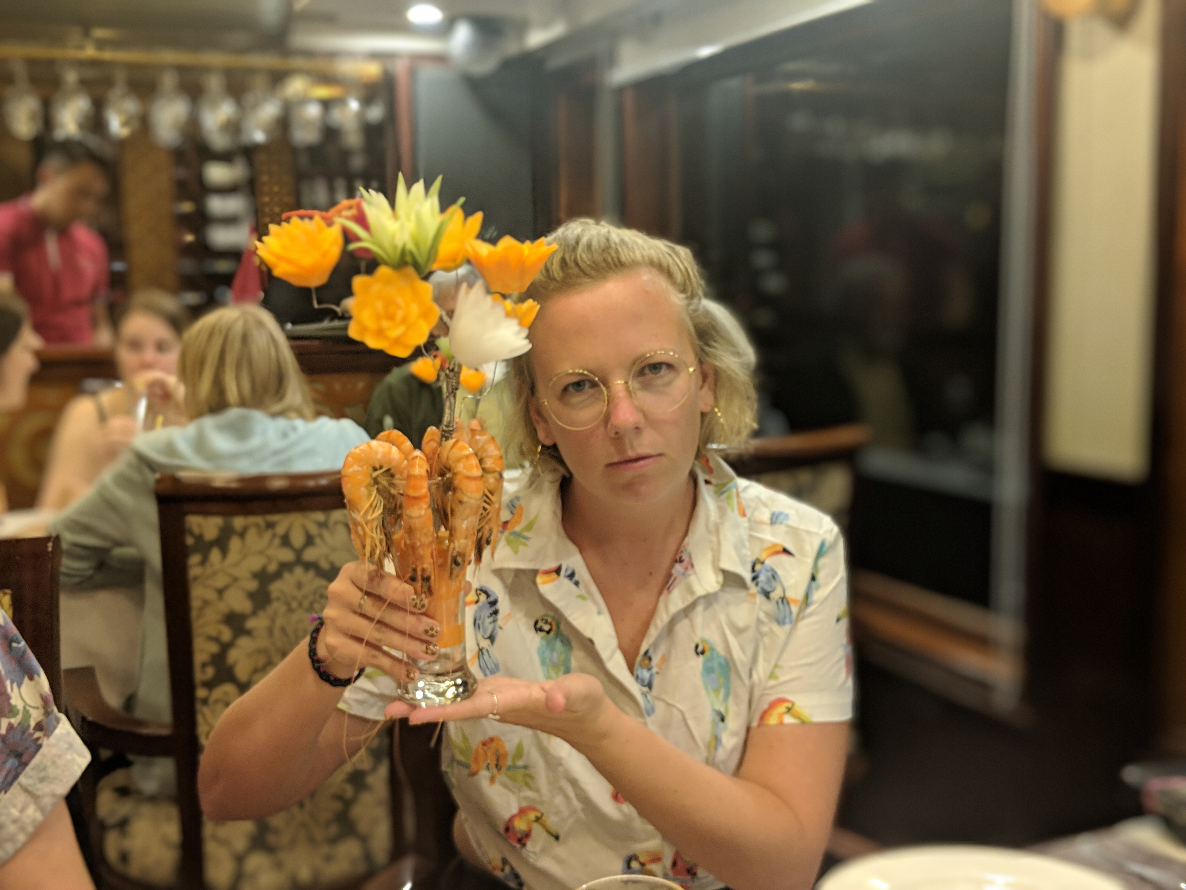 Prawn tower