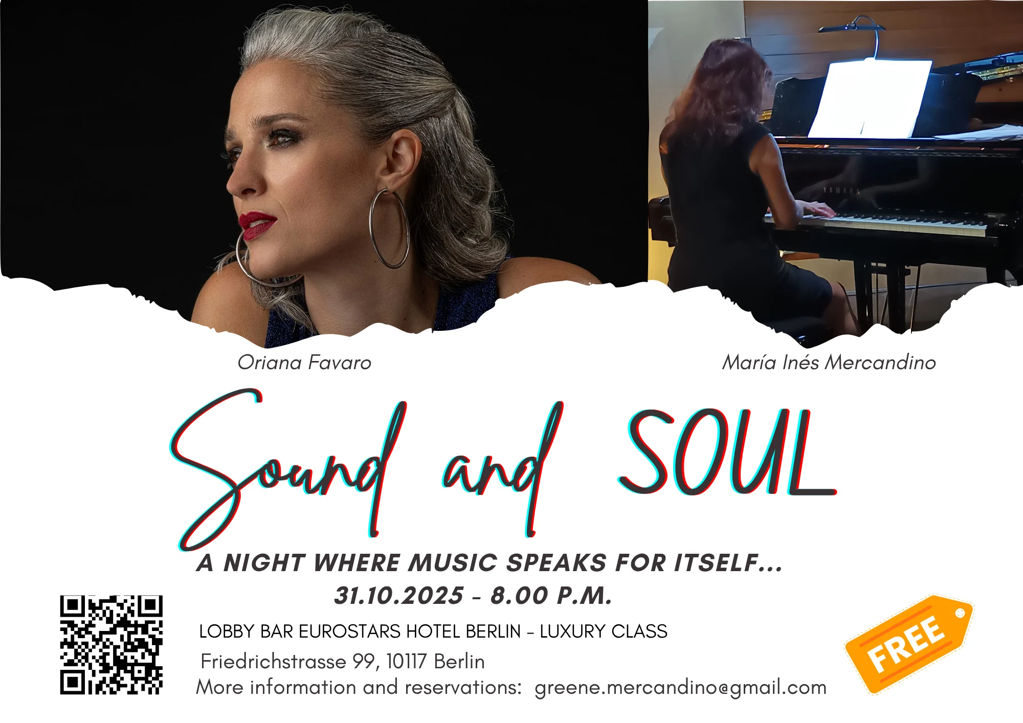 Sound & Soul | Free Entry