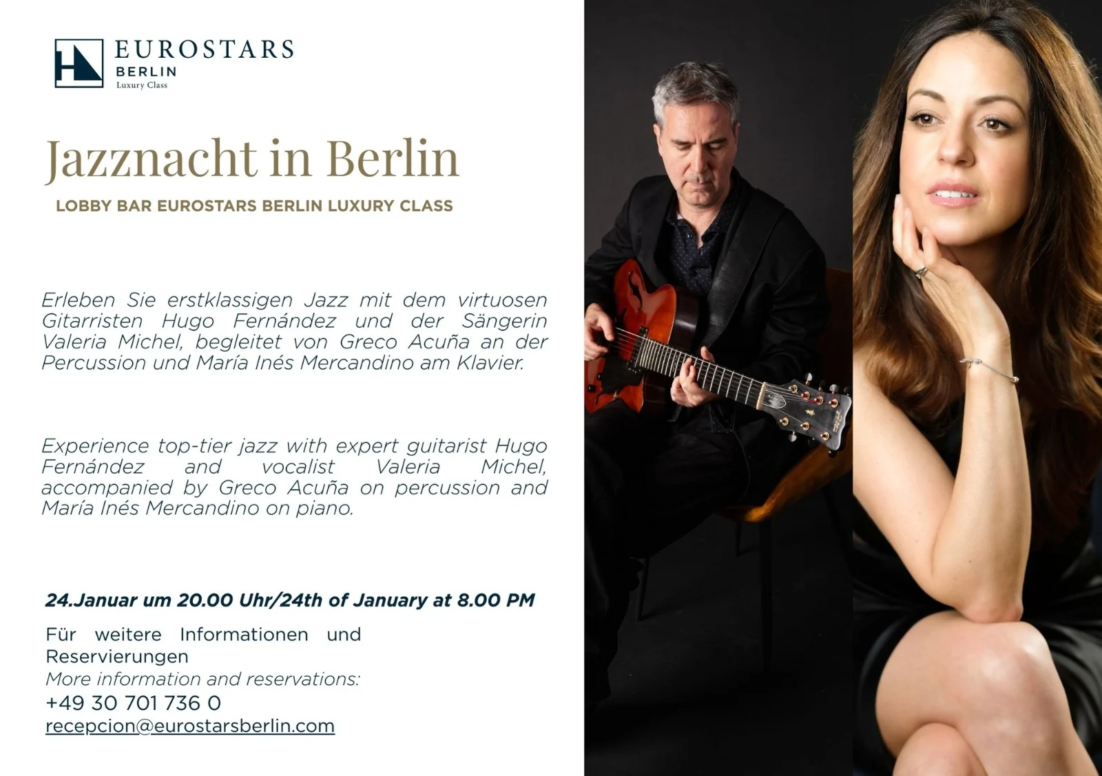 Jazz night in Berlin | Free Entry
