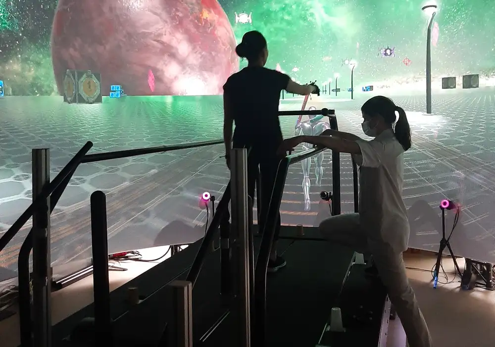 Dive In Gait - Système d’analyse du mouvement et de rééducation en immersion 