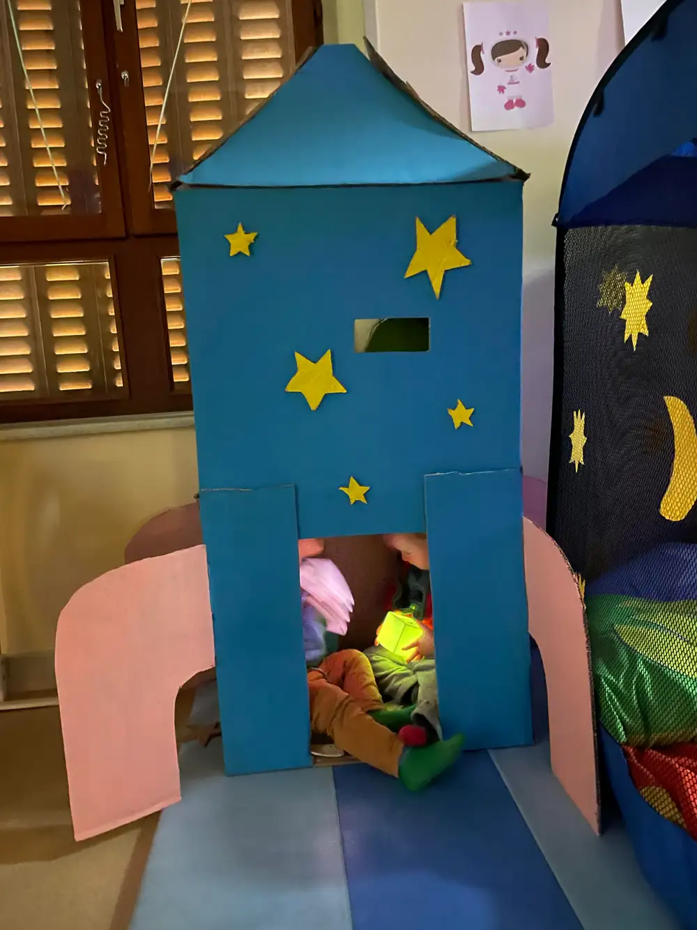 une fusée vraiment chouette!