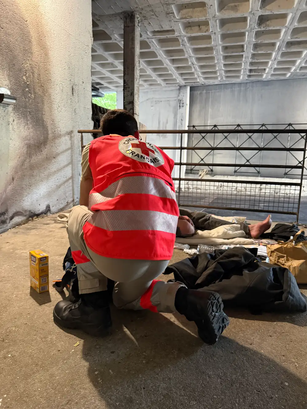 Maraude communale pendant un épisode de fortes chaleurs