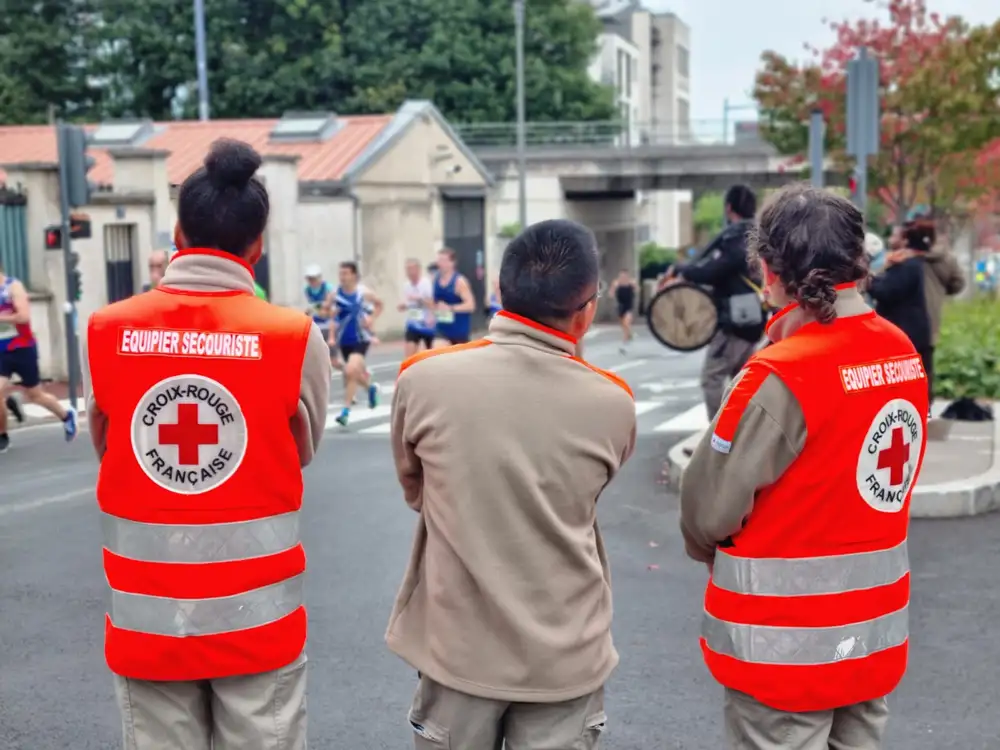 Nos bénévoles engagés engagés sur le dispositif de secours d'une course à pied - septembre 2024