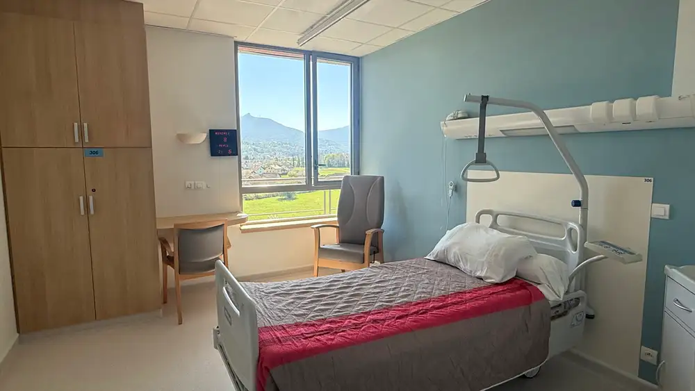 Chambre d'hospitalisation individuelle