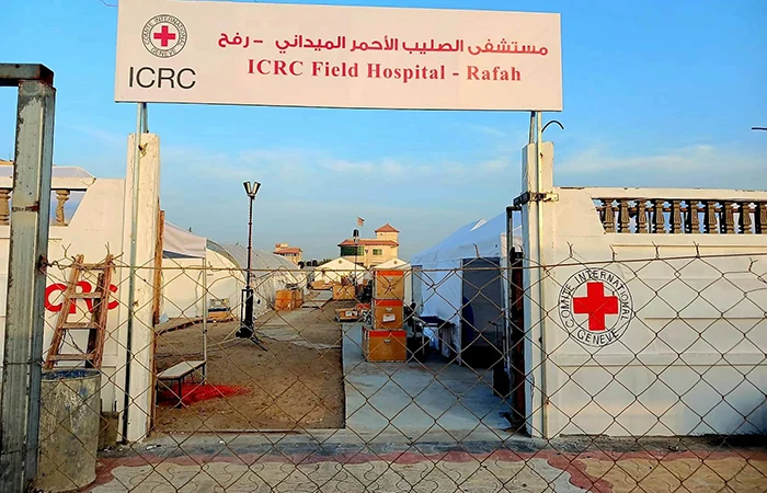Hôpital de campagne CICR ©Yousef Alyazji/ICRC