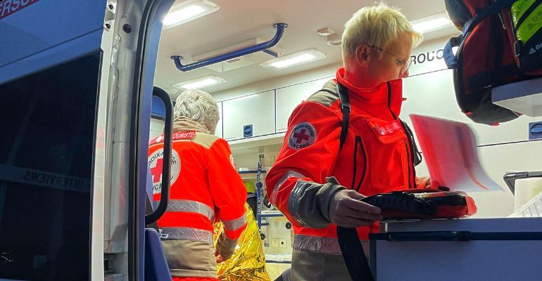 Poste de secours Course de Nuit