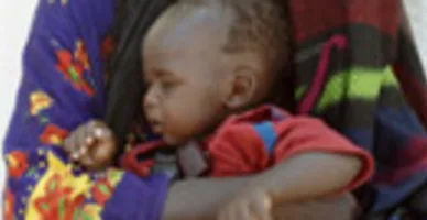 Une Tchadienne et son enfant (photo d'archive) © P. Bachelet 