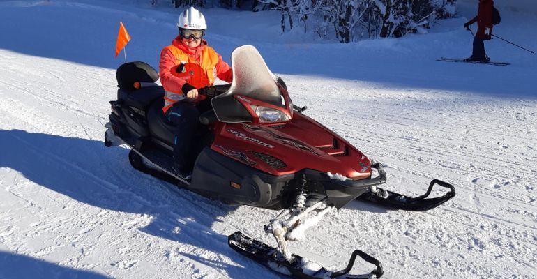 Poste de secours en montagne