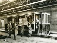 Lyon - Exercice de brancardage