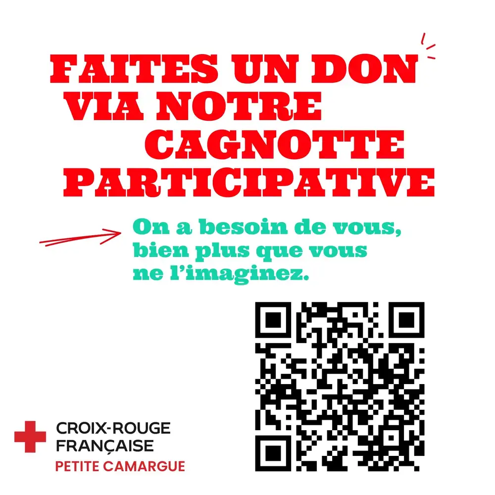 Le QR code affecté à notre unité locale, valable toute l'année.