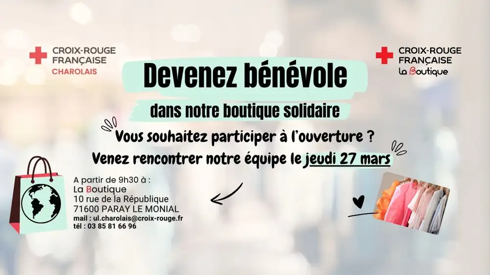 Venez rencontrer notre équipe sur place le jeudi 27 mars à partir de 9h30.