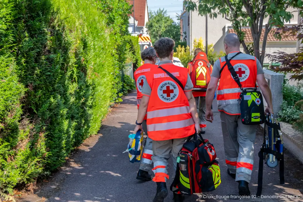 Intervention secours à victime