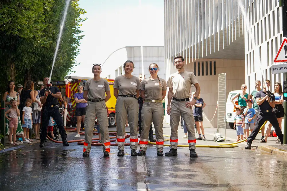 Journée Portes Ouvertes au centre de secours de Bourg-la-Reine (BSPP)