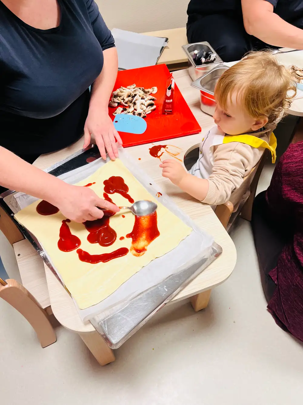 hummm une bonne pizza