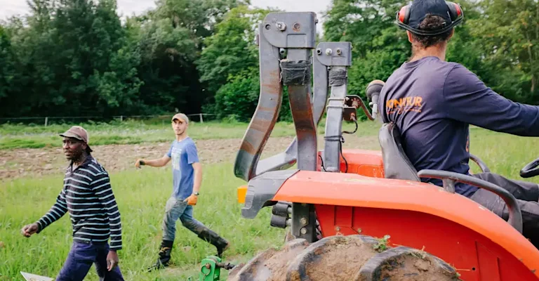 Notre site de maraichage à Saint Yriex (16)