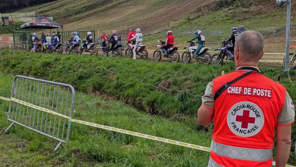 Activité secourisme - Motocross 