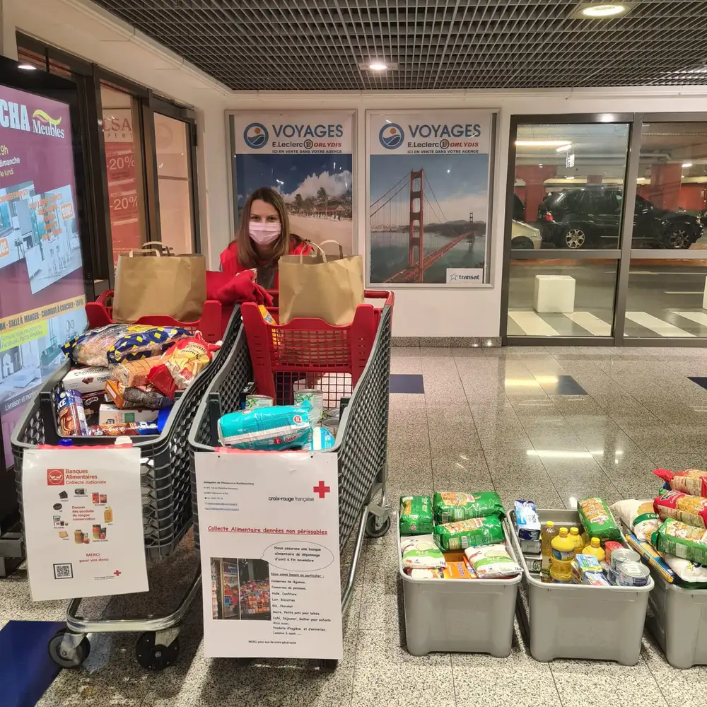 ARCHIVE COLLECTE 2021 - Merci.à la participation du Leclerc d'Orly.